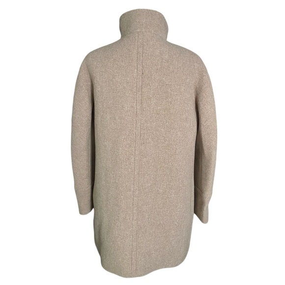 J Crew Italian Stadium-Cloth Wool by Nello Gori Cocoon Peacoat Women’s Size 10P - Picture 11 of 16
